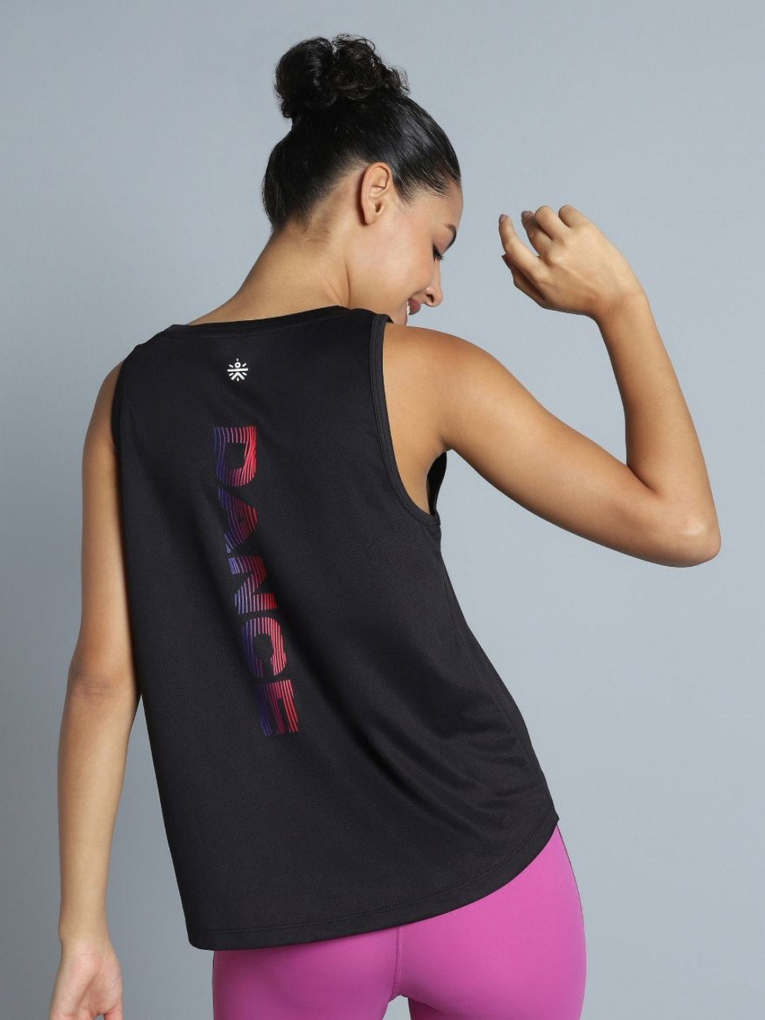 CULT Women Black Dance Flow Tank
