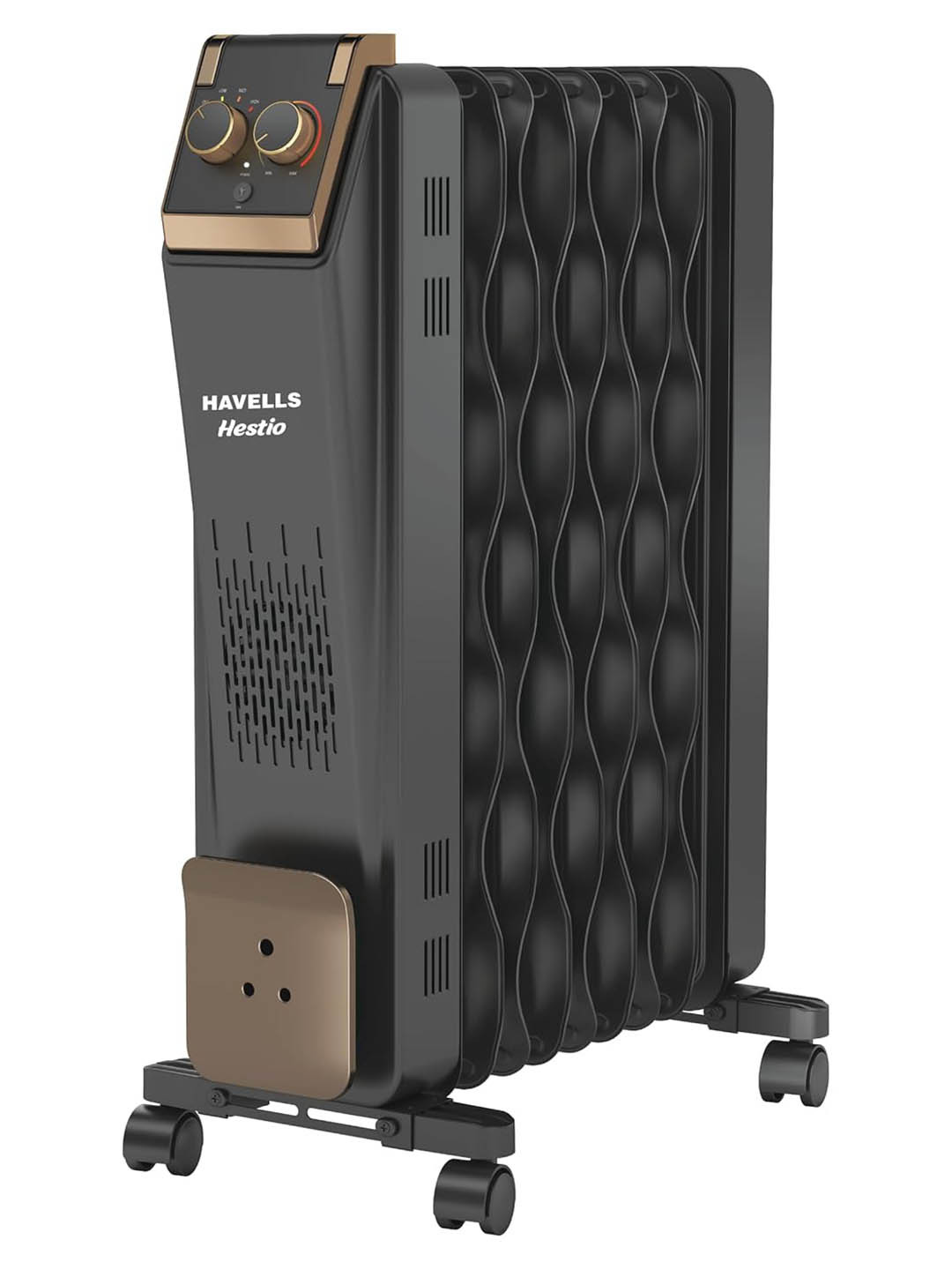 HAVELLS Hestio Black 11 Wave Fin ORF 2900 W Room Heater