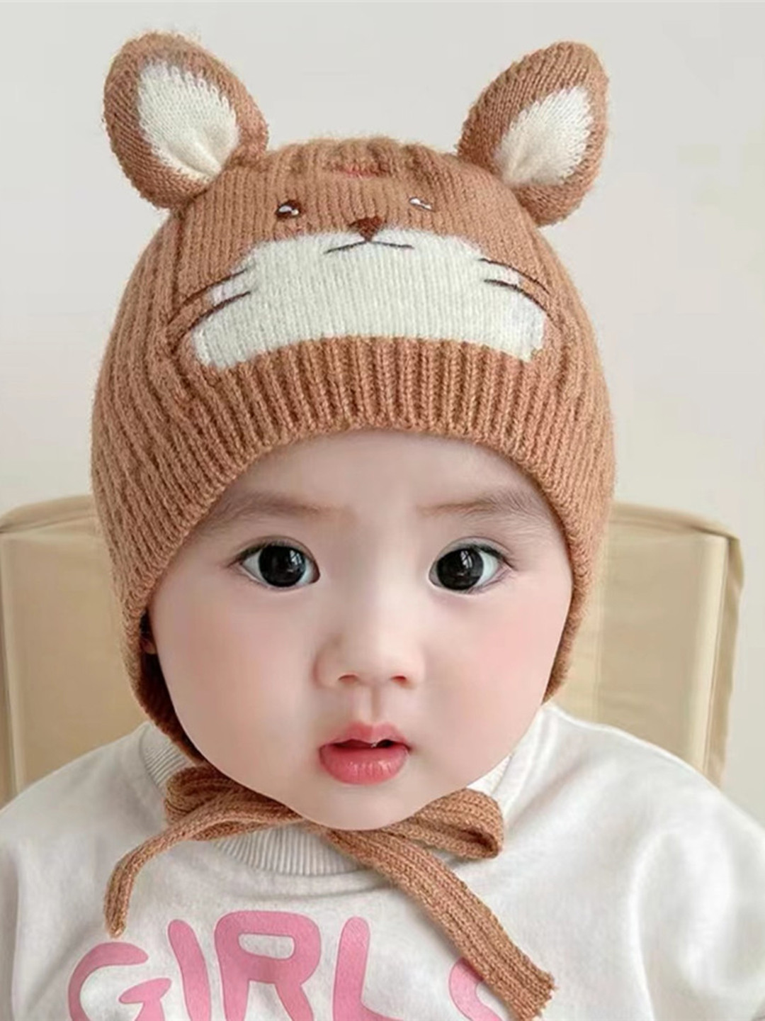Ziory Kids Lion Face Detailed Cap