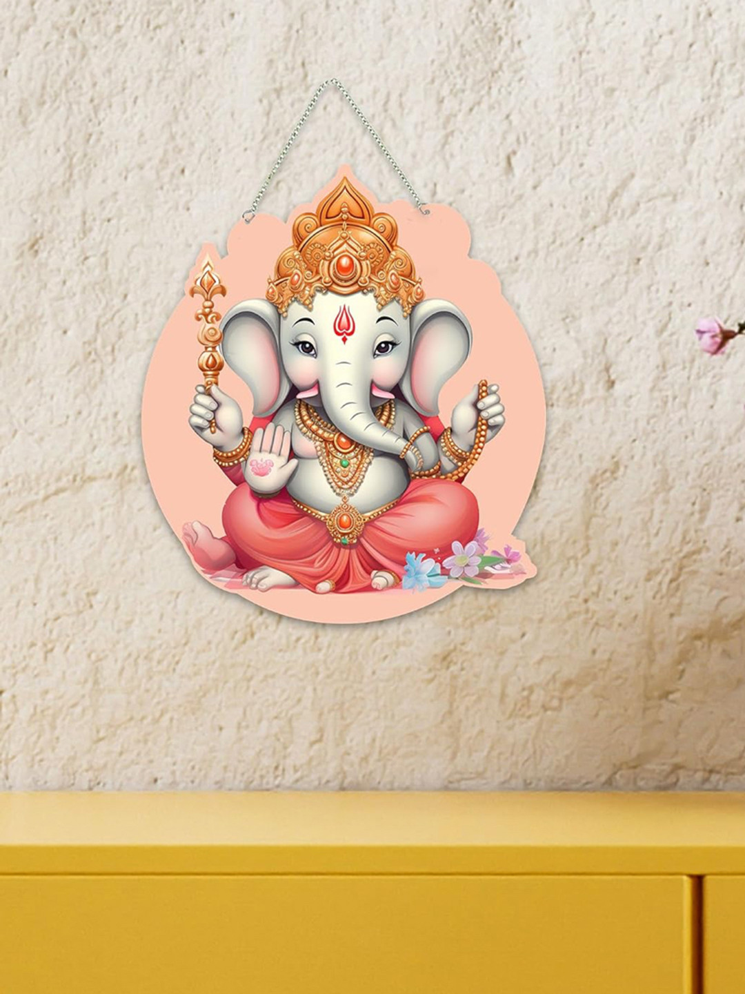 Tiny Shiny Multicoloured MDF  Wall Decor