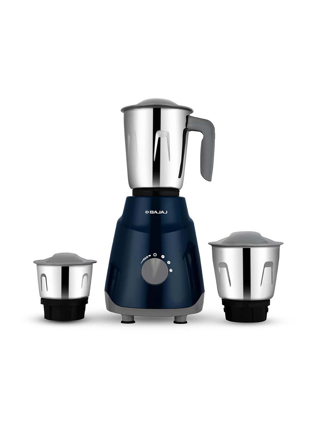 Bajaj Blue 2025 Plastic Wet And Dry Grinder Juicer Mixer Grinder