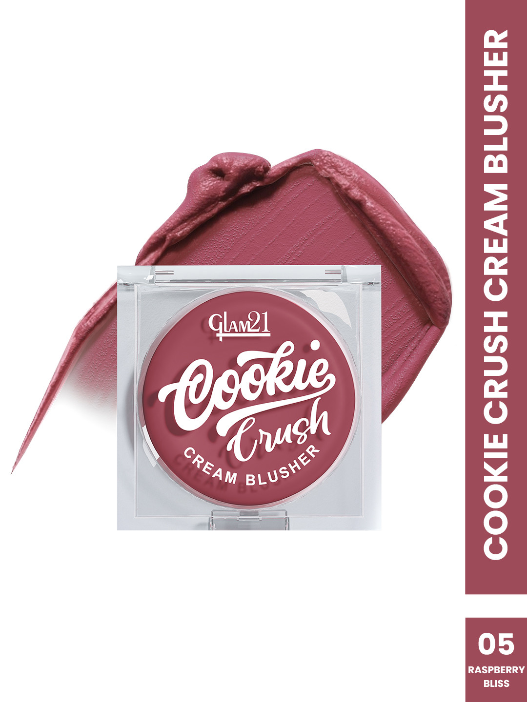 GLAM21 Cookie Crush Cream Blusher - Raspberry Bliss 05