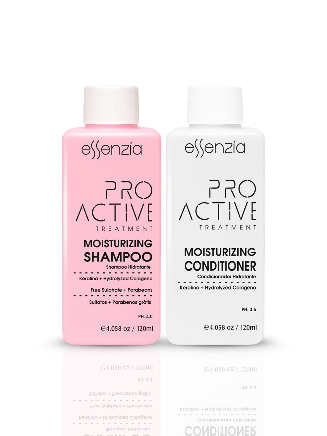 Essenzia Set Of 2 Proactive Nanoplastia Shampoo & Conditioner- 120 ml Each