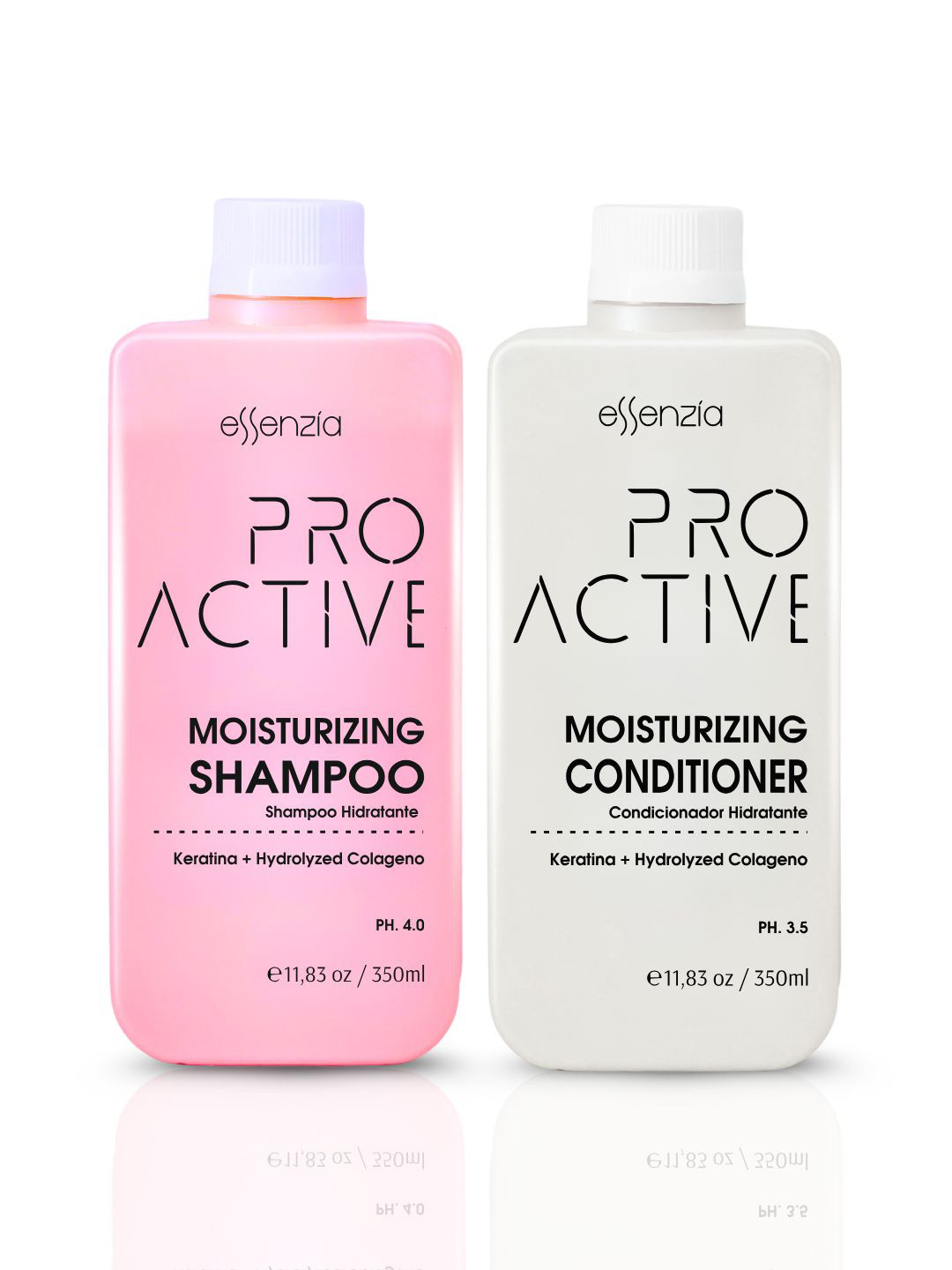 Essenzia Set Of 2 Proactive Nanoplastia Shampoo & Conditioner- 350 ml Each