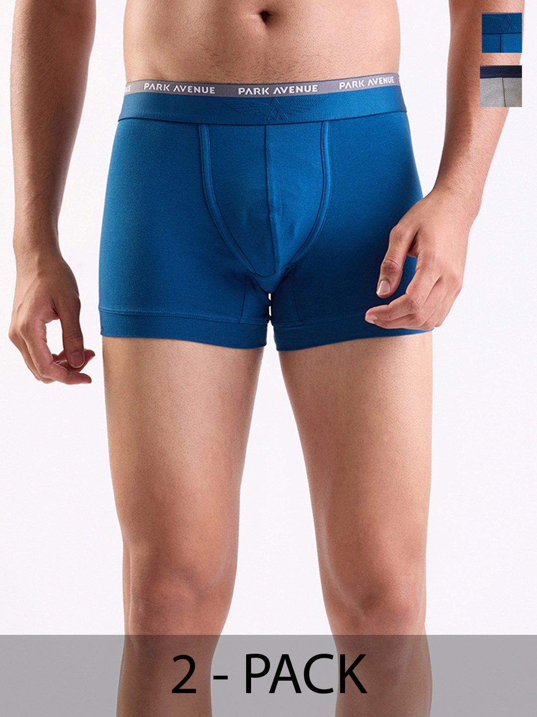 Park Avenue Men Pack Of 2 Short Trunks