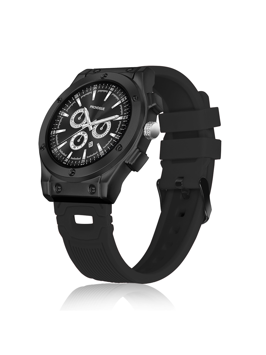 Provogue Men Brass Round Dial Analogue Watch PR-4096R