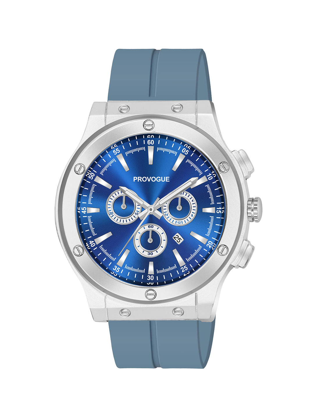 Provogue Men Brass Dial & Straps Analogue Watch PR-4086R