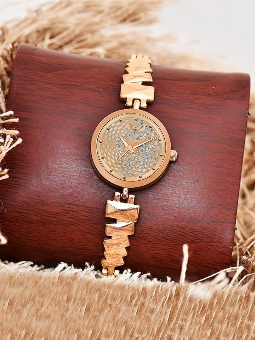 WHITE BIRD Women Bracelet Style Straps Analogue Watch TN-D Rose Gold