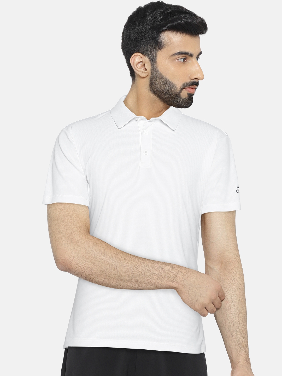 Buy ADIDAS Men White Climachill Polo T shirt Tshirts for Men 3888502 Myntra