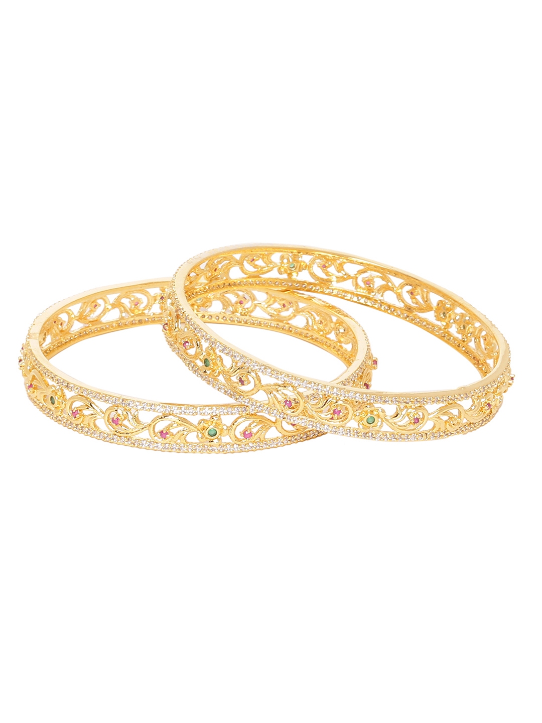 Voylla gold store plated bangles