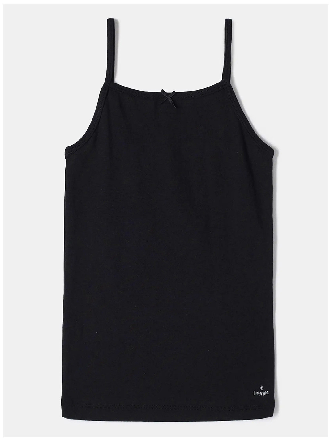 Jockey Girls Super Combed Cotton Solid Camisole with Regular Straps-SG04