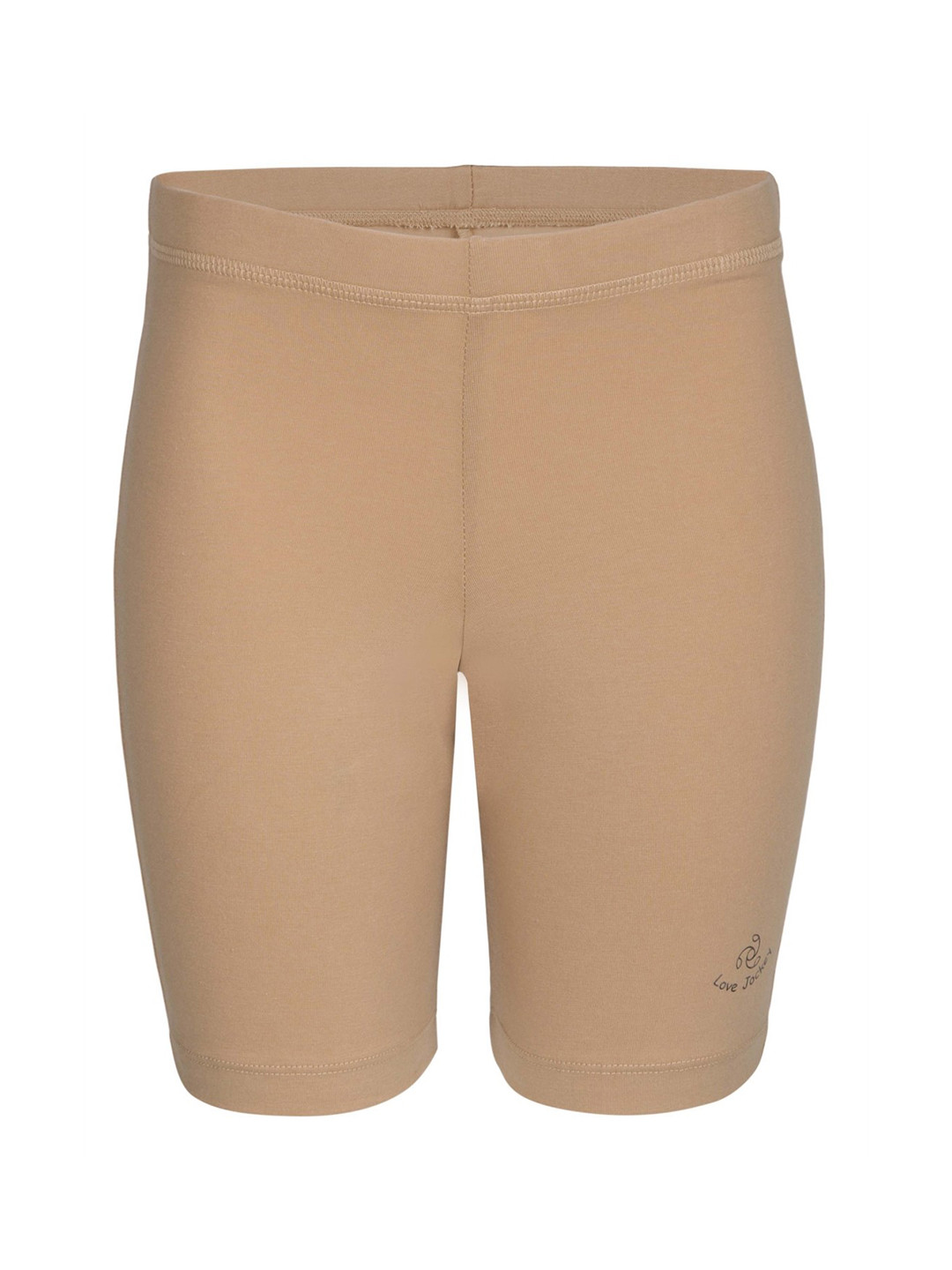 Skin Coloured Solid Boy Shorts - Briefs 
