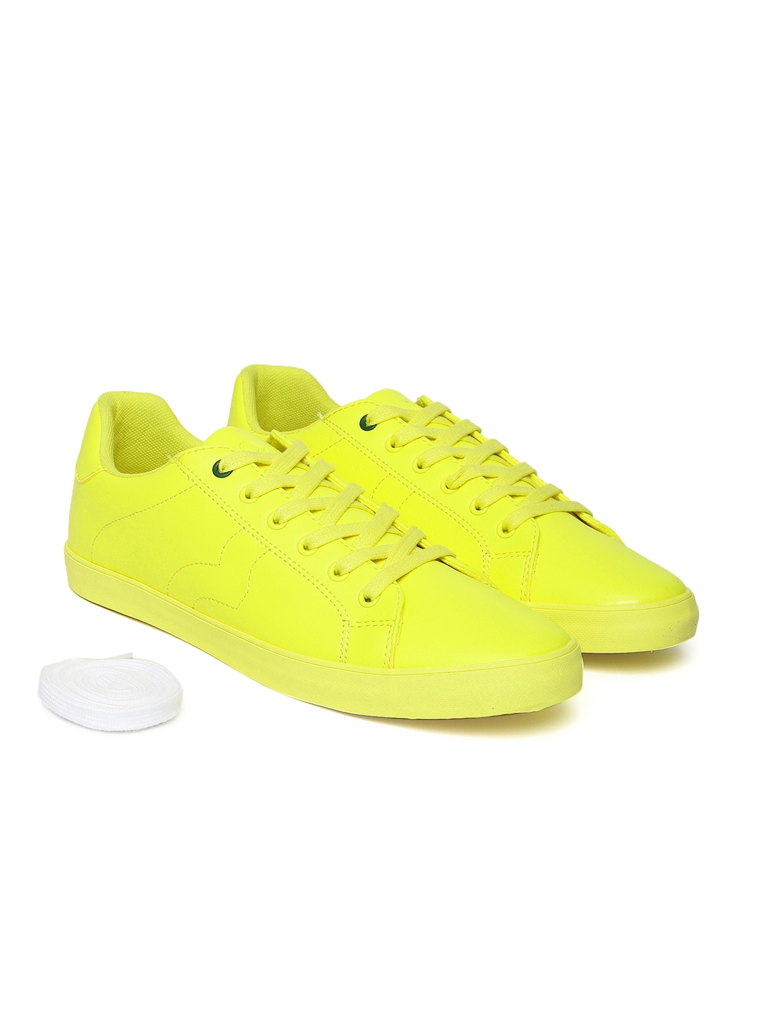 Benetton yellow sale shoes