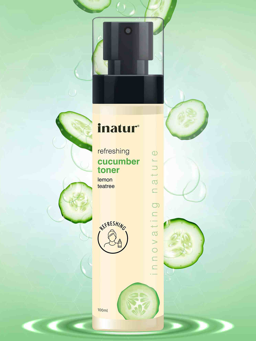 Inatur Cucumber Toner Facial Mist 100ml