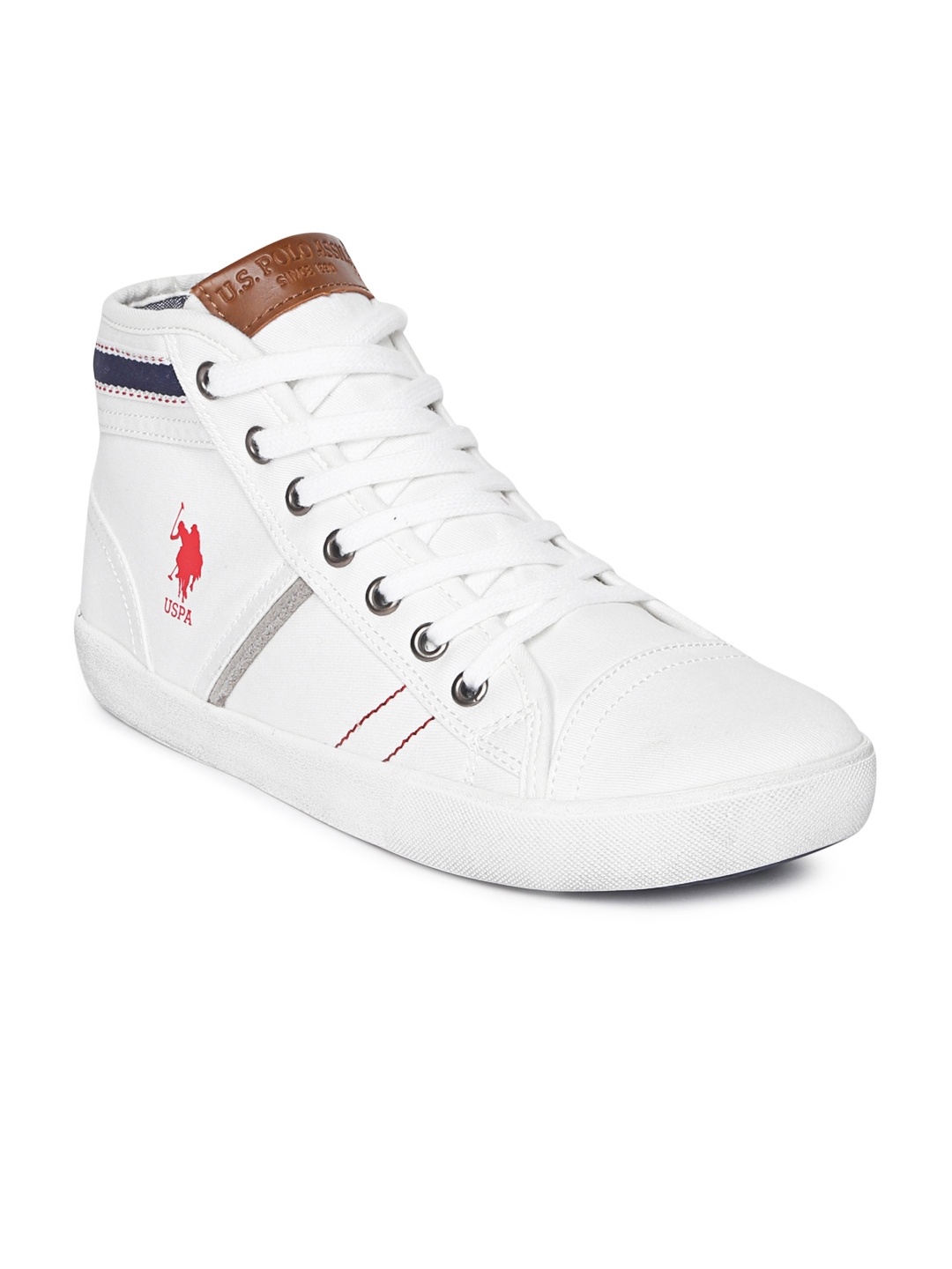 us polo mid top sneakers