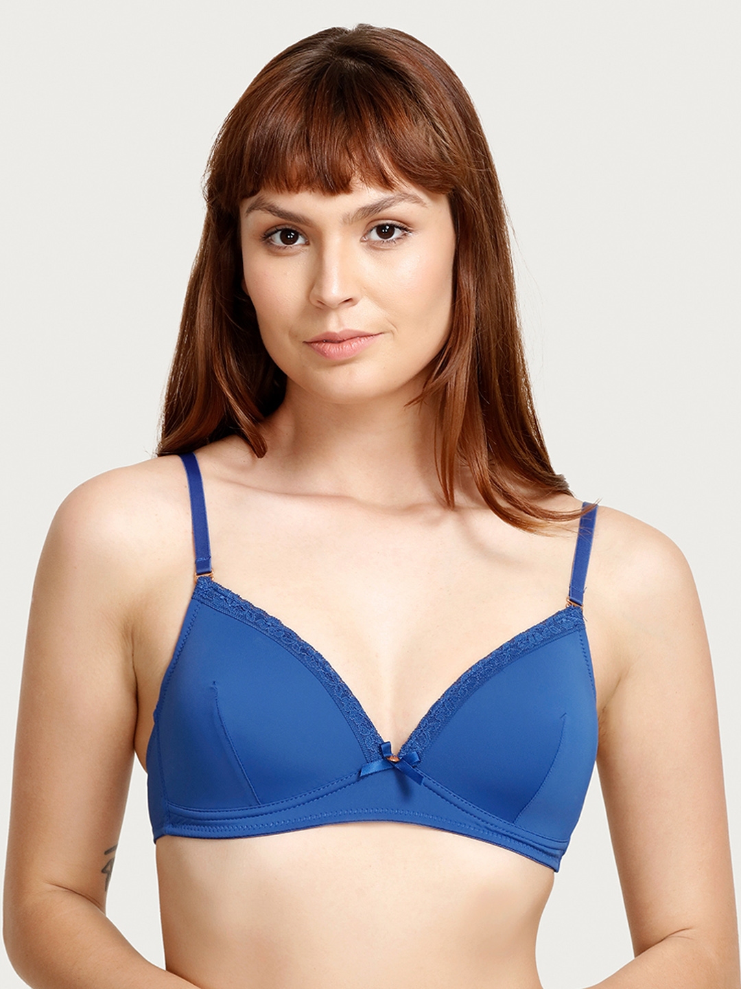 Dressberry Black Solid Non-Wired Non-Padded Everyday Bra