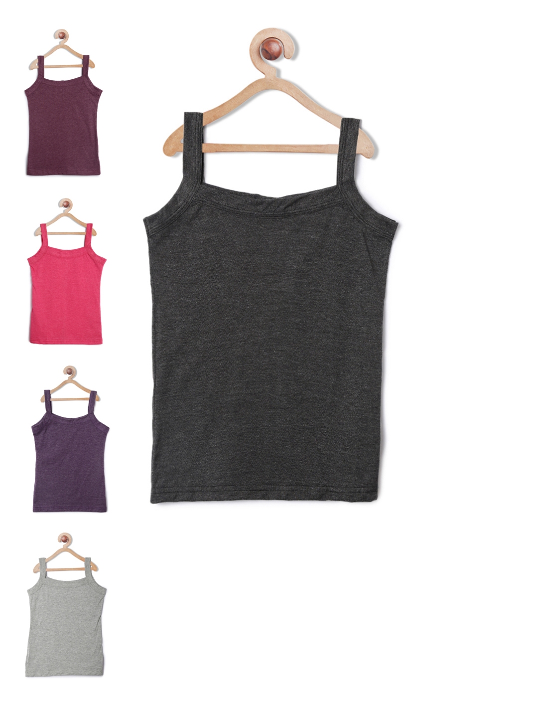Buy Leading Lady Pack Of 5 Camisoles DC 51KID - Camisoles for Girls 4287127