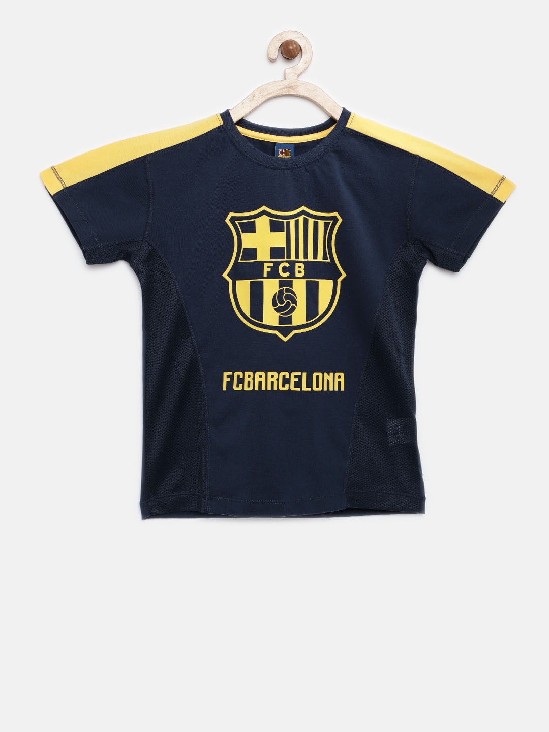 FC Barcelona Official Football Gift Mens Crest T-Shirt