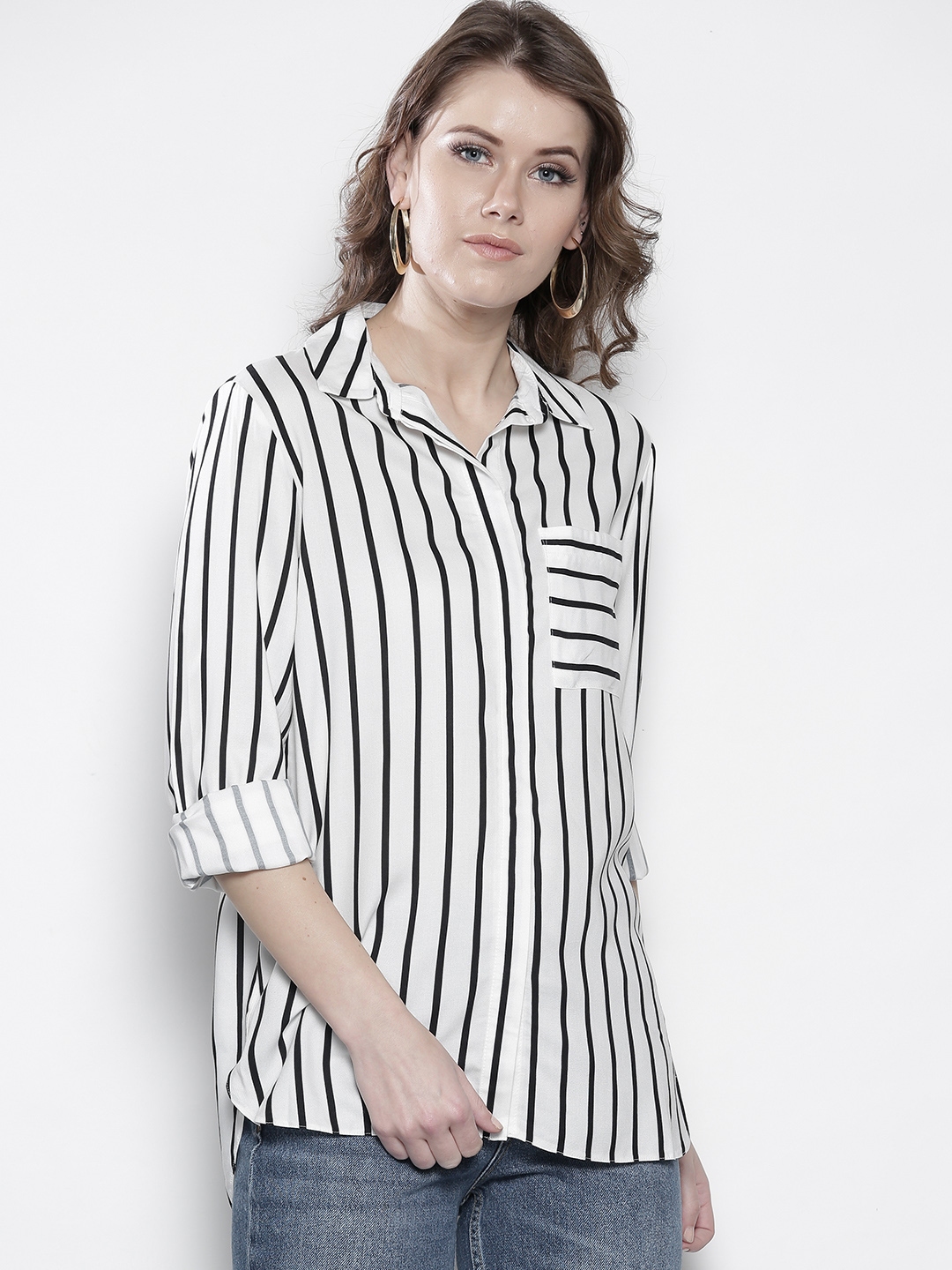 dorothy perkins striped shirt