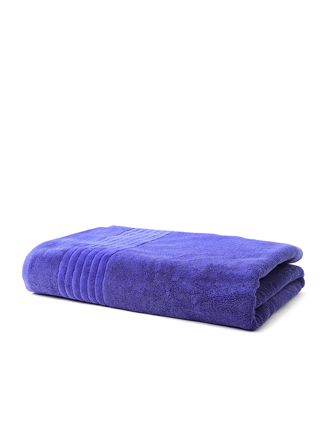 Christy Blue Cotton 550 Gsm Beach Towel Towels For Image