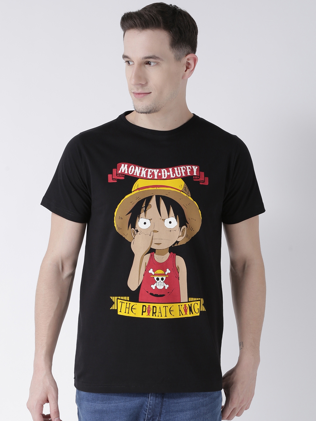 Buy Anime TShirt Creative Role One Piece Luffy 3D Printed Tee Shirts for  Men Women Online at desertcartINDIA