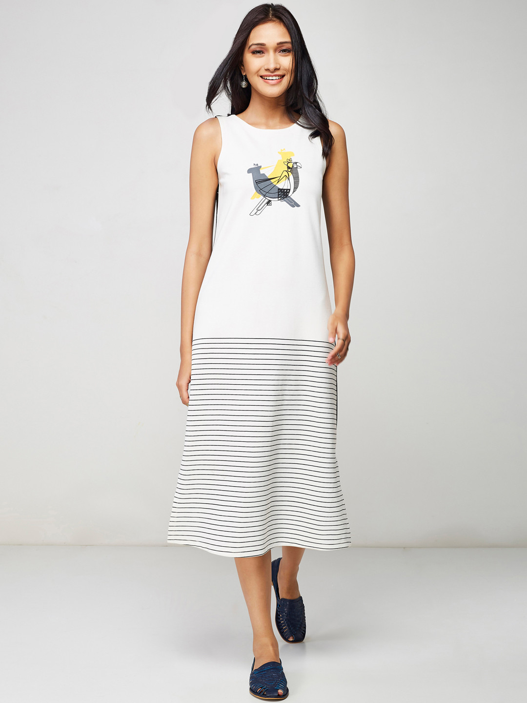 myntra midi dress