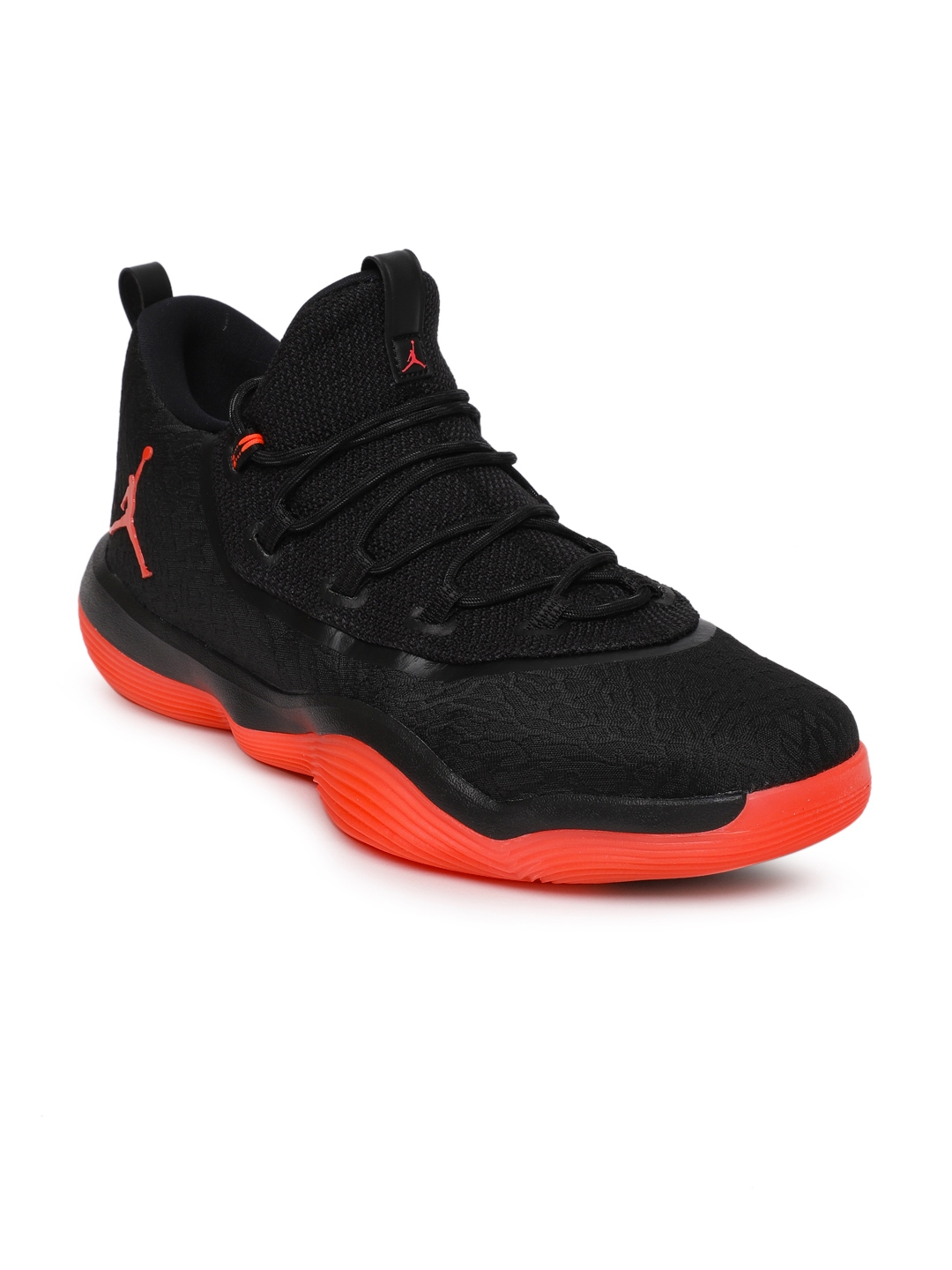 Buy Nike Men Black Textured Jordan Super.Fly 2017 Low Basketball Shoes - Sports Shoes for Men 4330959 |