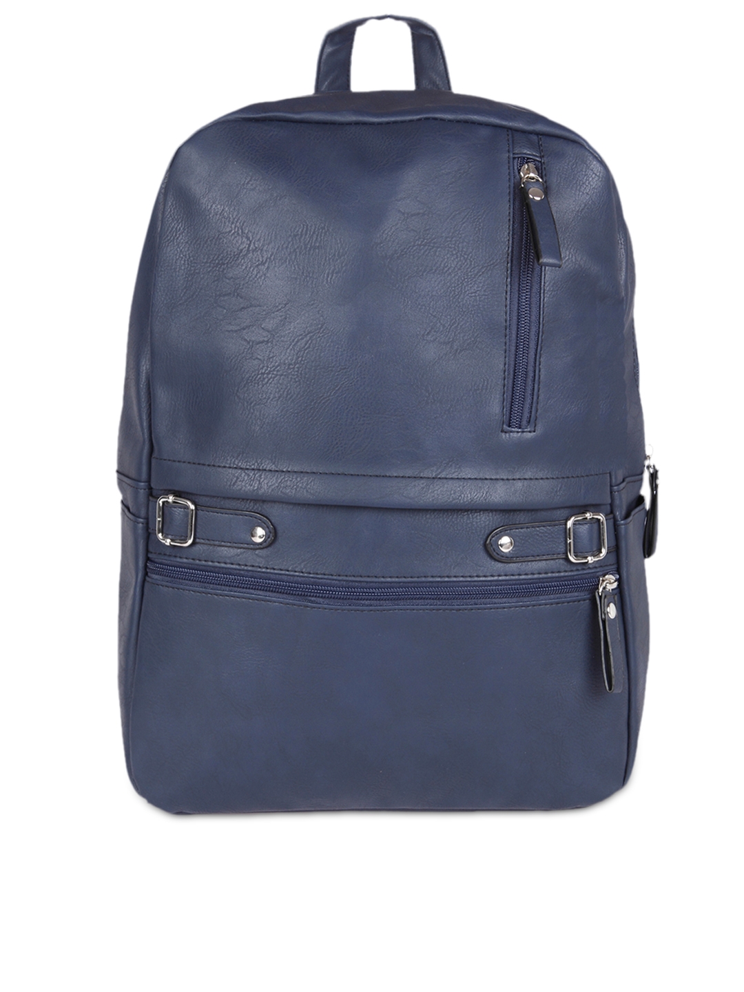 FUR JADEN Unisex Blue Solid Backpack