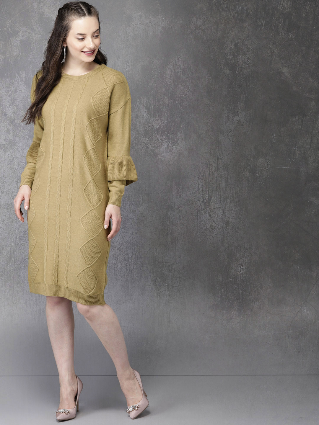 myntra sweater dress