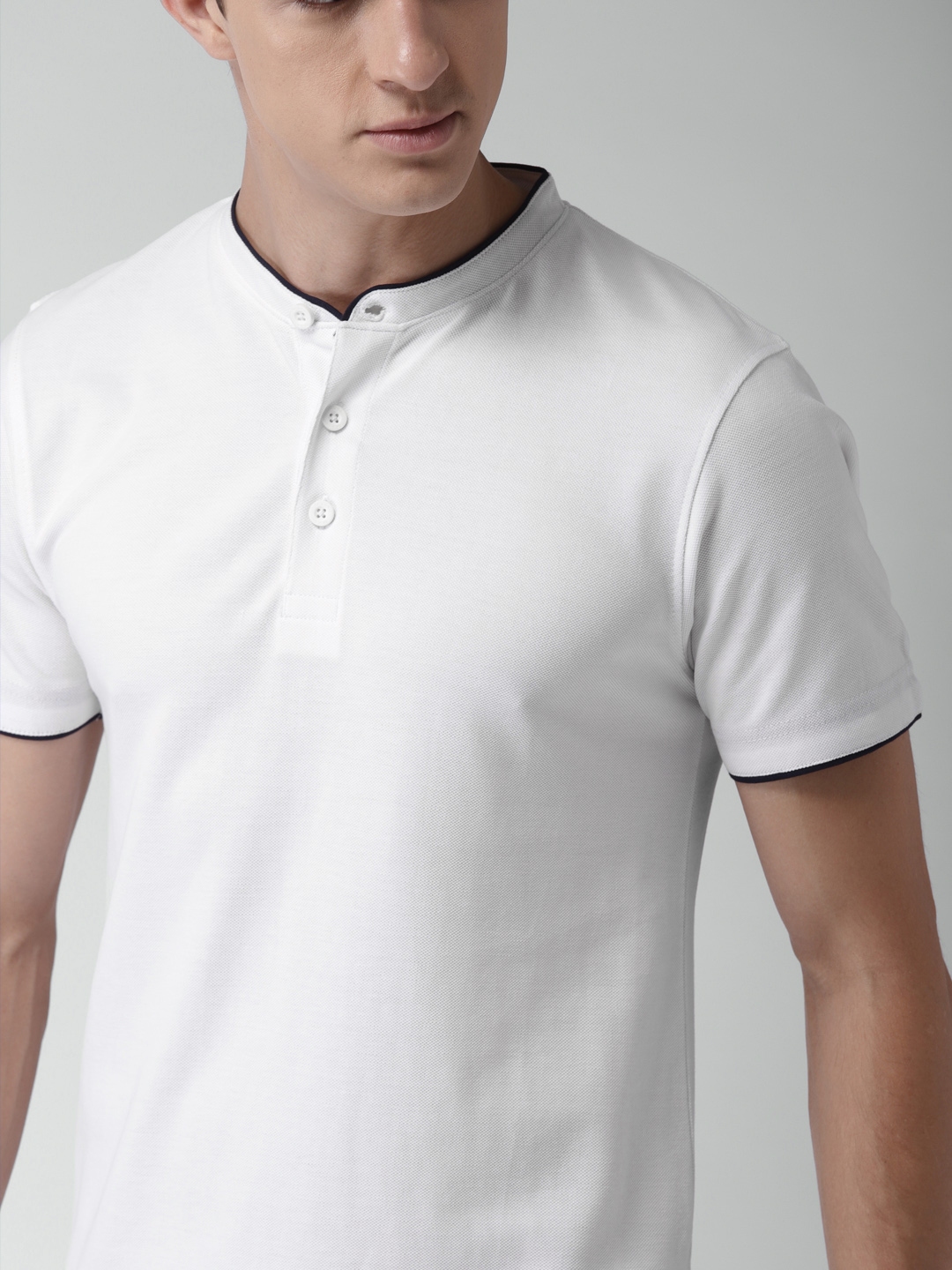 Myntra white 2025 t shirt