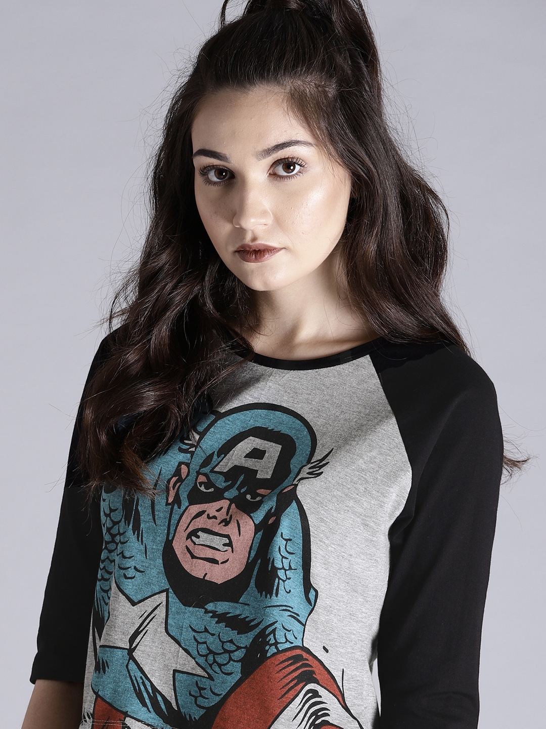 marvel t shirts myntra