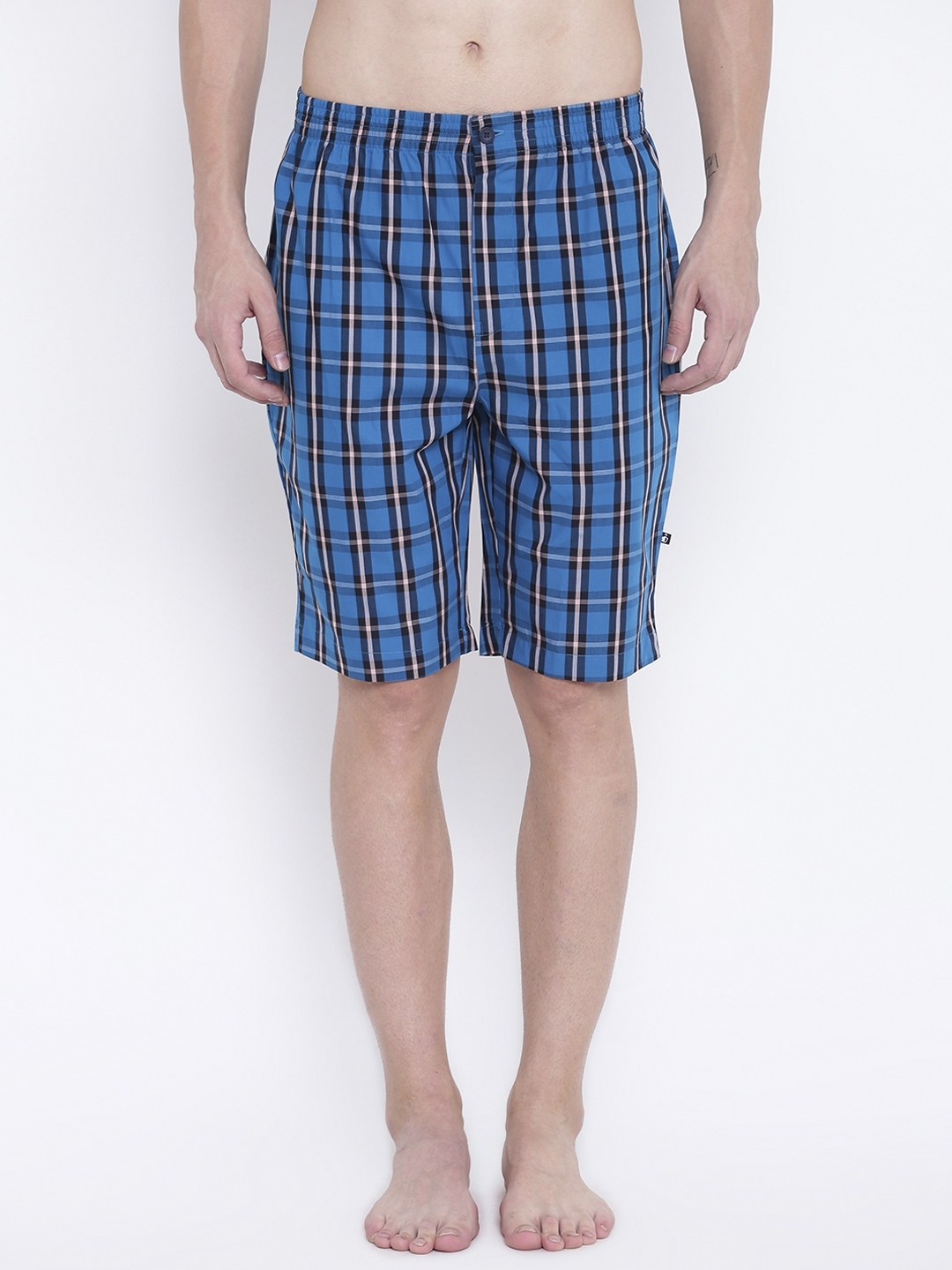 Woven Checked Boxers