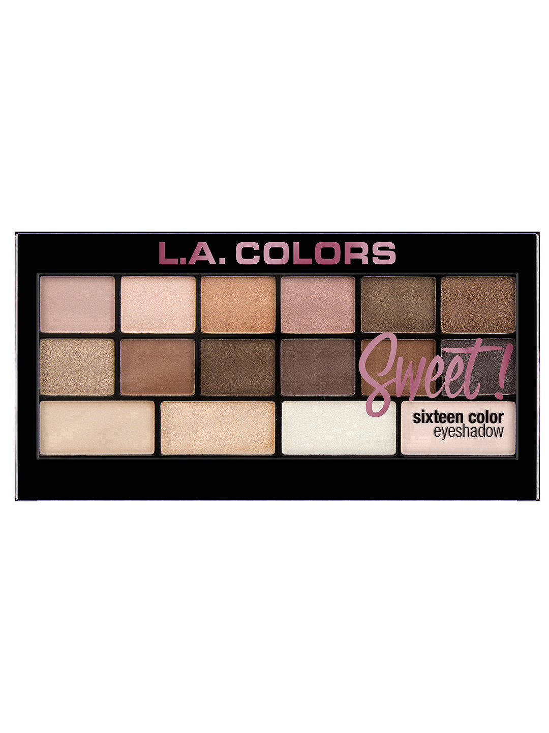L.A Colors Charming Sweet 16 Color Eyeshadow Palette
