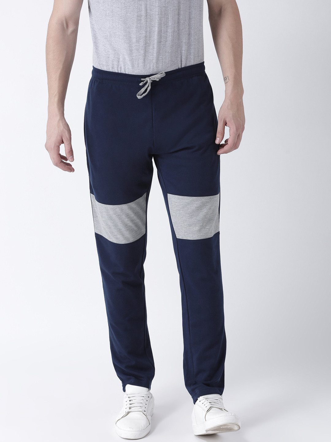 Club York Navy Blue Jogger Track Pants