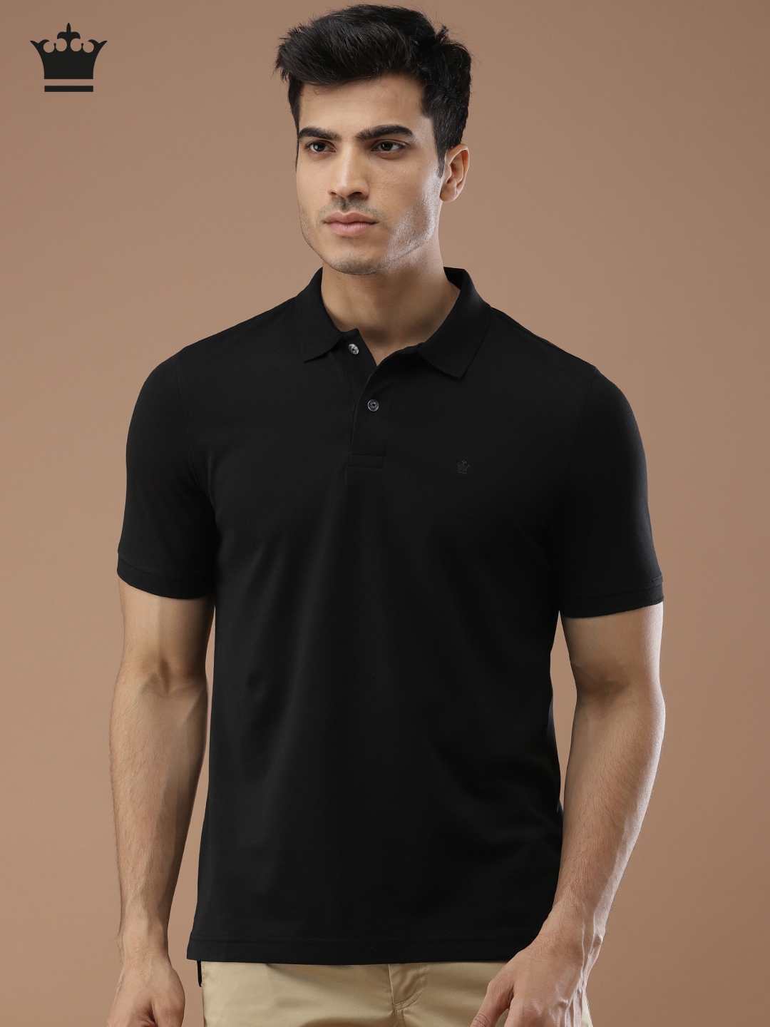 louis philippe mens solid polo t shirt