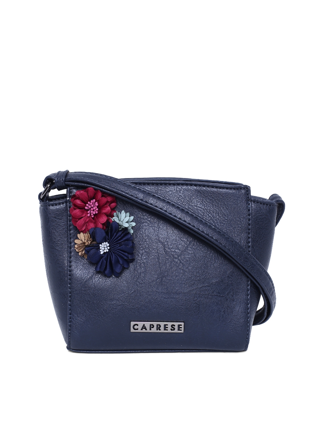 Caprese Tresna Embroidery Sling Fawn Sling Bag (L): Buy Caprese Tresna  Embroidery Sling Fawn Sling Bag (L) Online at Best Price in India | Nykaa