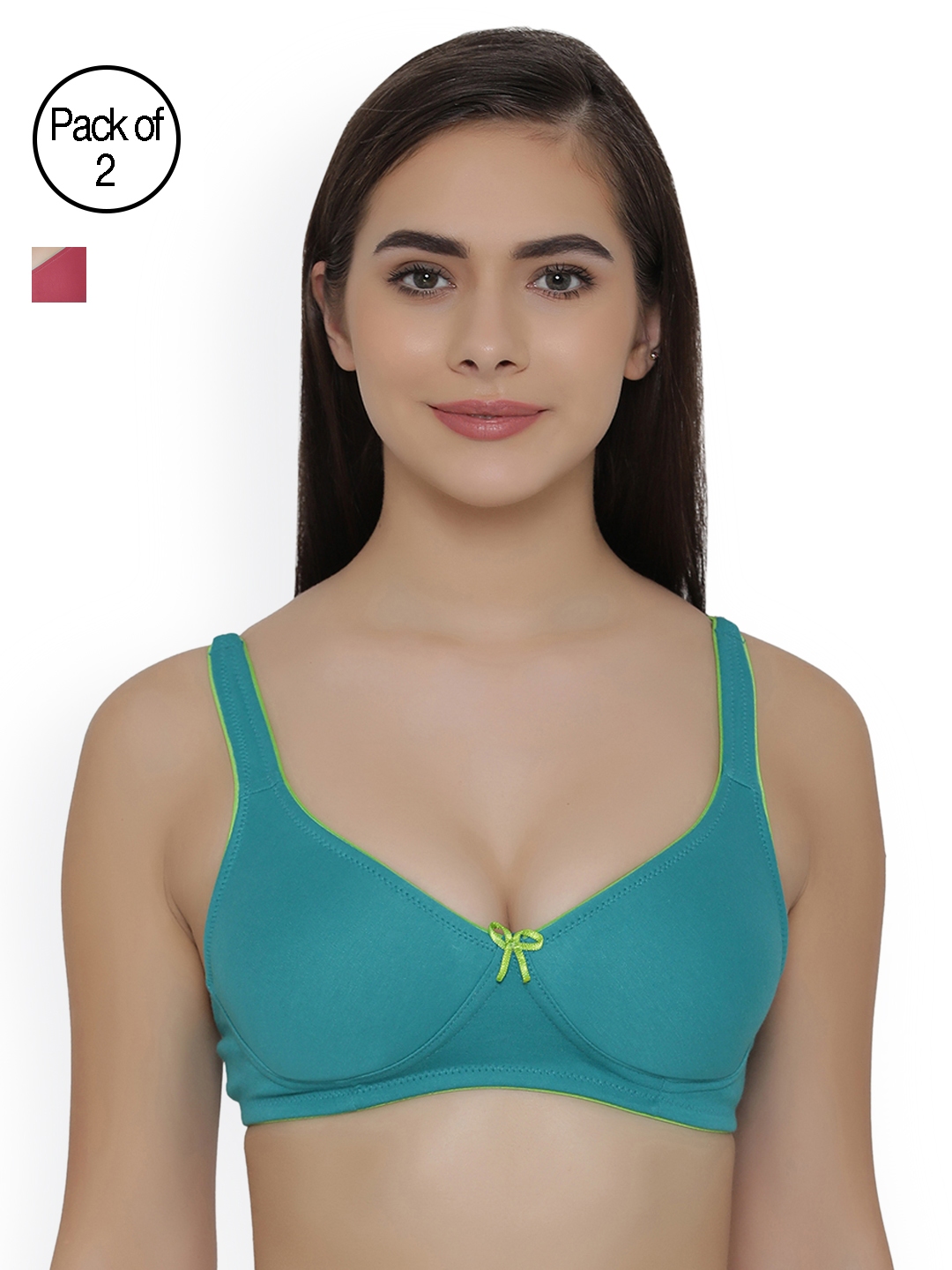 Clovia Cotton Non-Padded Wirefree Bra