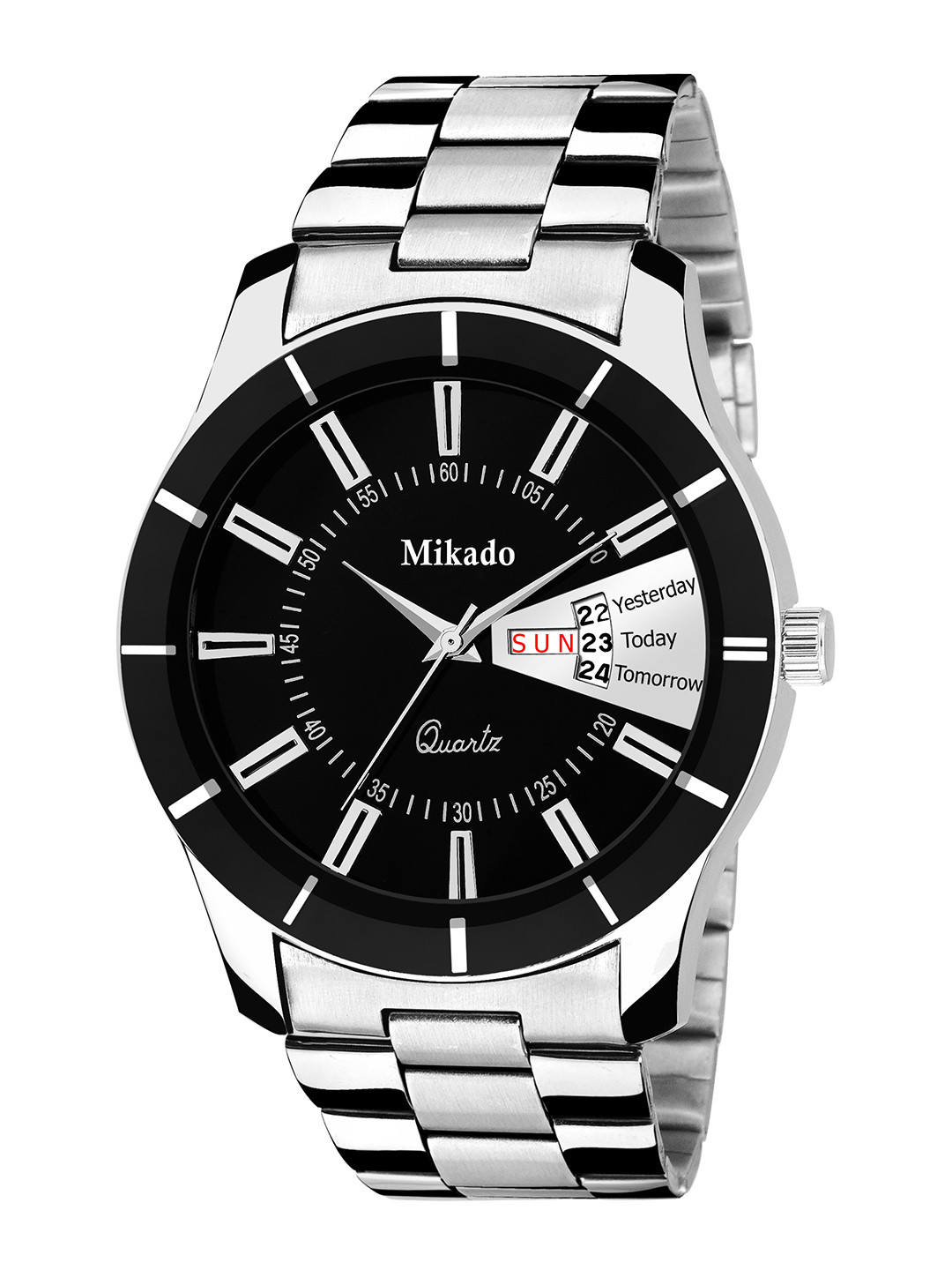 Mikado Men Black Analogue Watch 50202