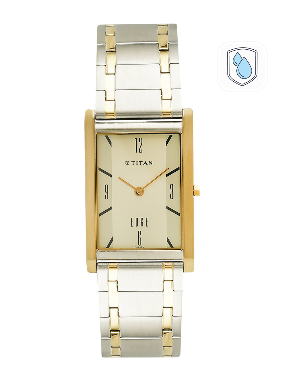 Titan Men Beige Analogue Watch