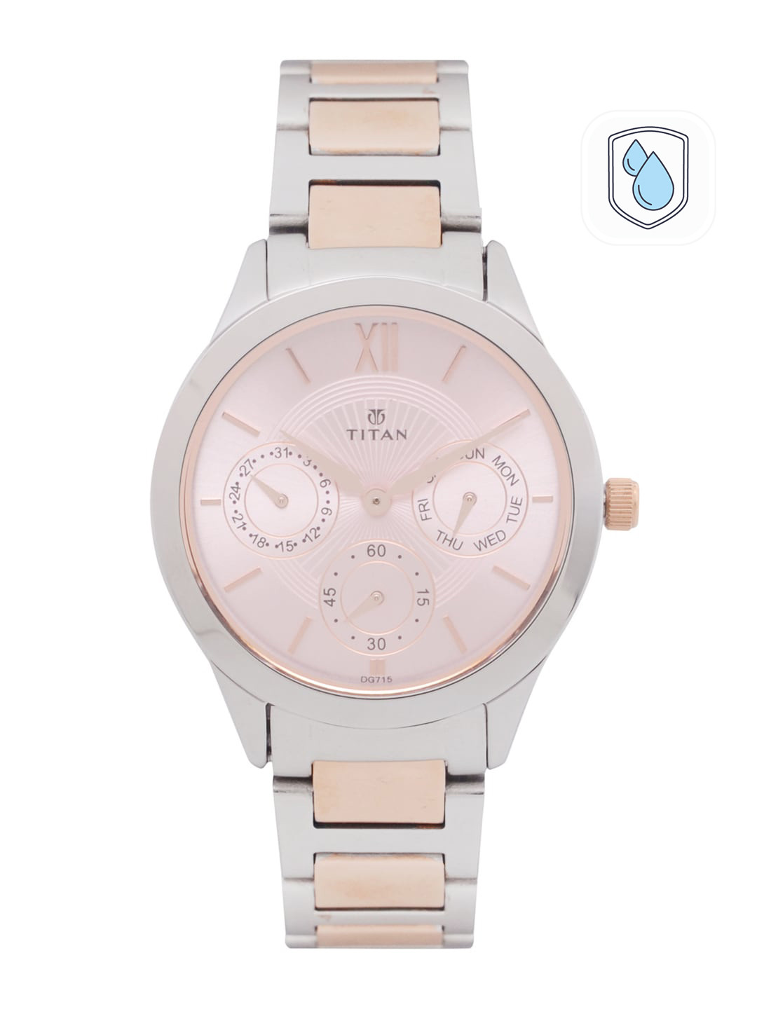 Titan Workwear Women Pink Analogue watch NL2570KM01