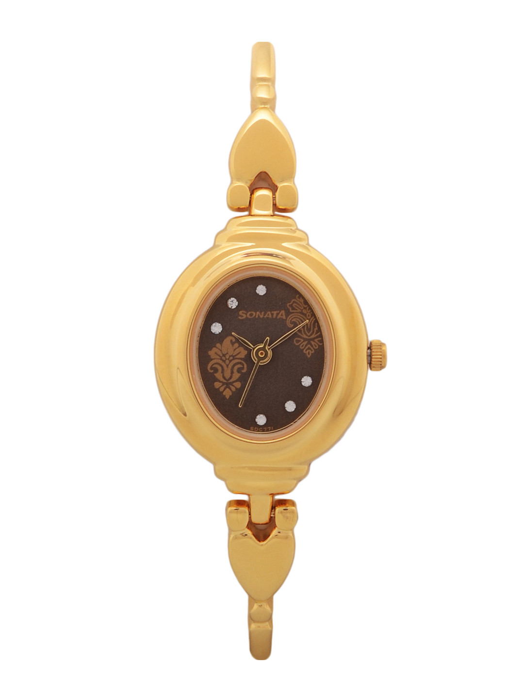 Sonata Women Brown Analogue Watch NK8092YM02