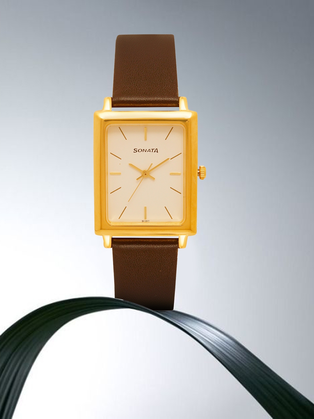 Sonata discount watch square