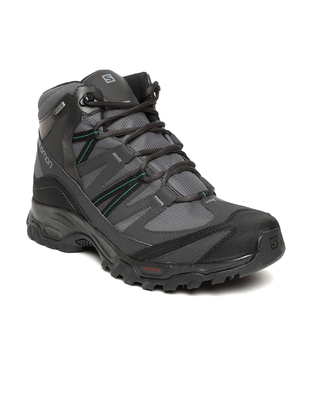 Buy Salomon Men Black Mid GTX Waterproof Shoes - Sports Men 4454801 | Myntra