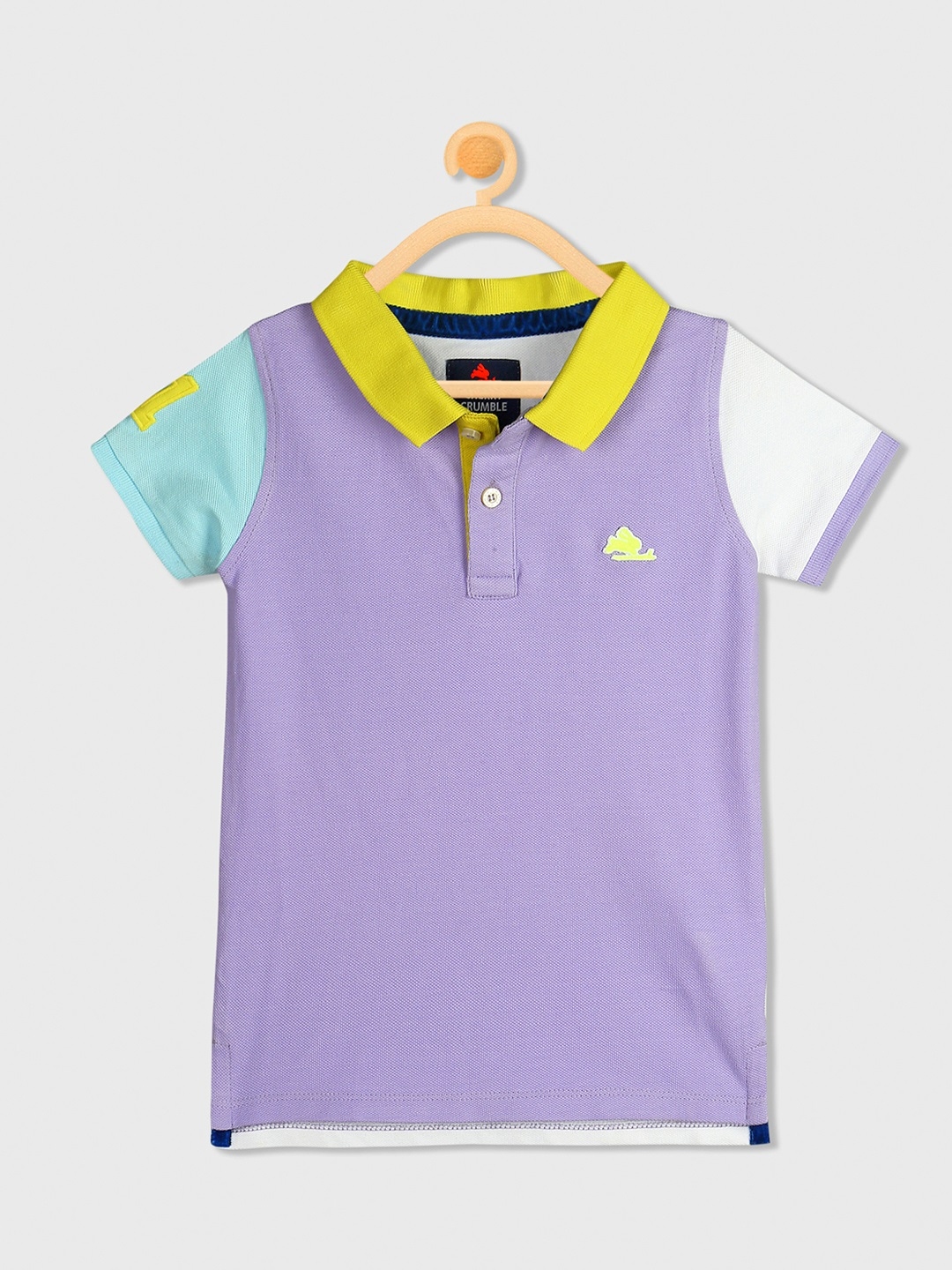 boys purple polo