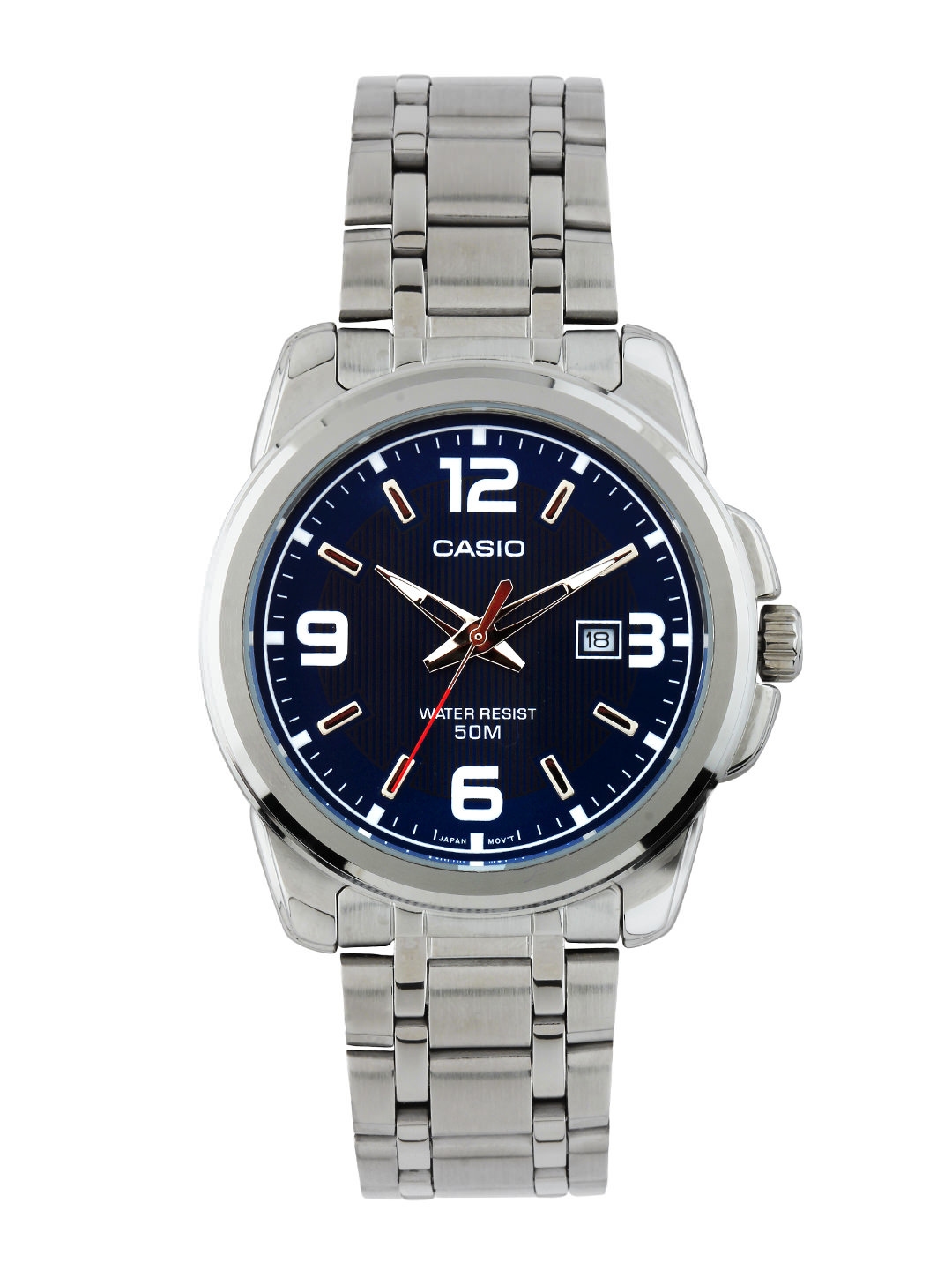 CASIO Enticer Men Navy Blue Dial Analog Watch MTP 1314D 2AVDF A551