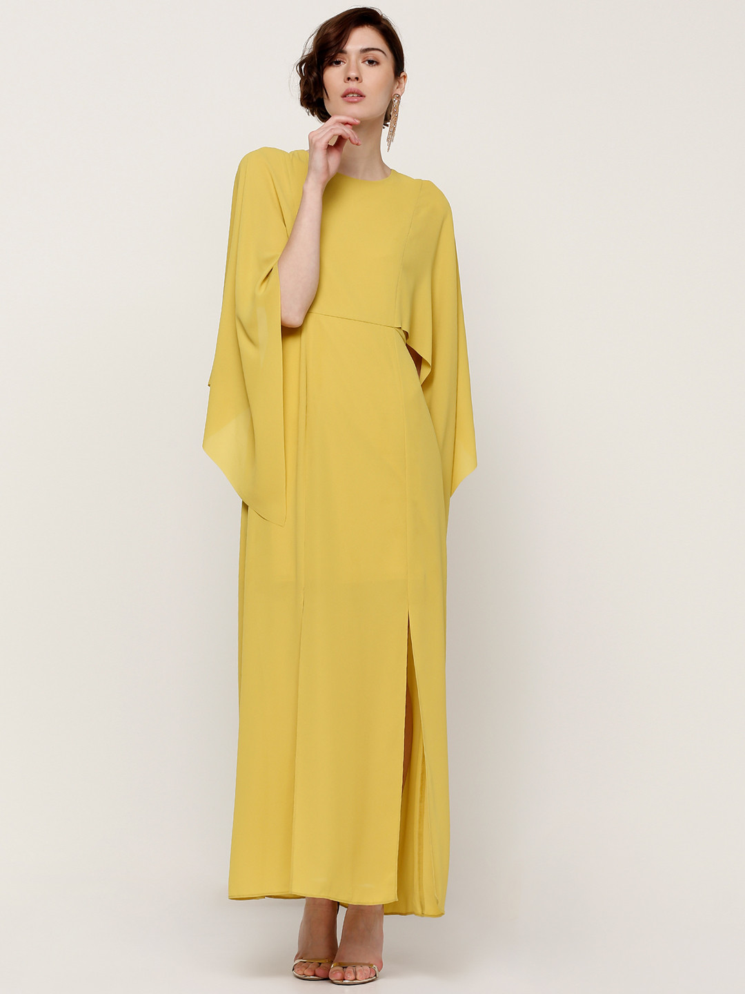 lime green maxi dress