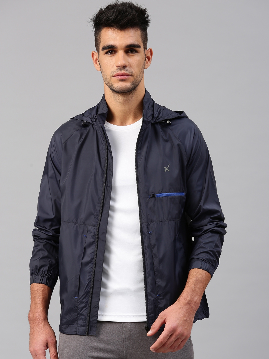 Hrx solid sporty jacket outlet