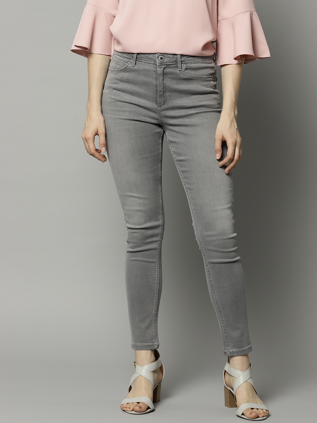 marks and spencer grey jeans