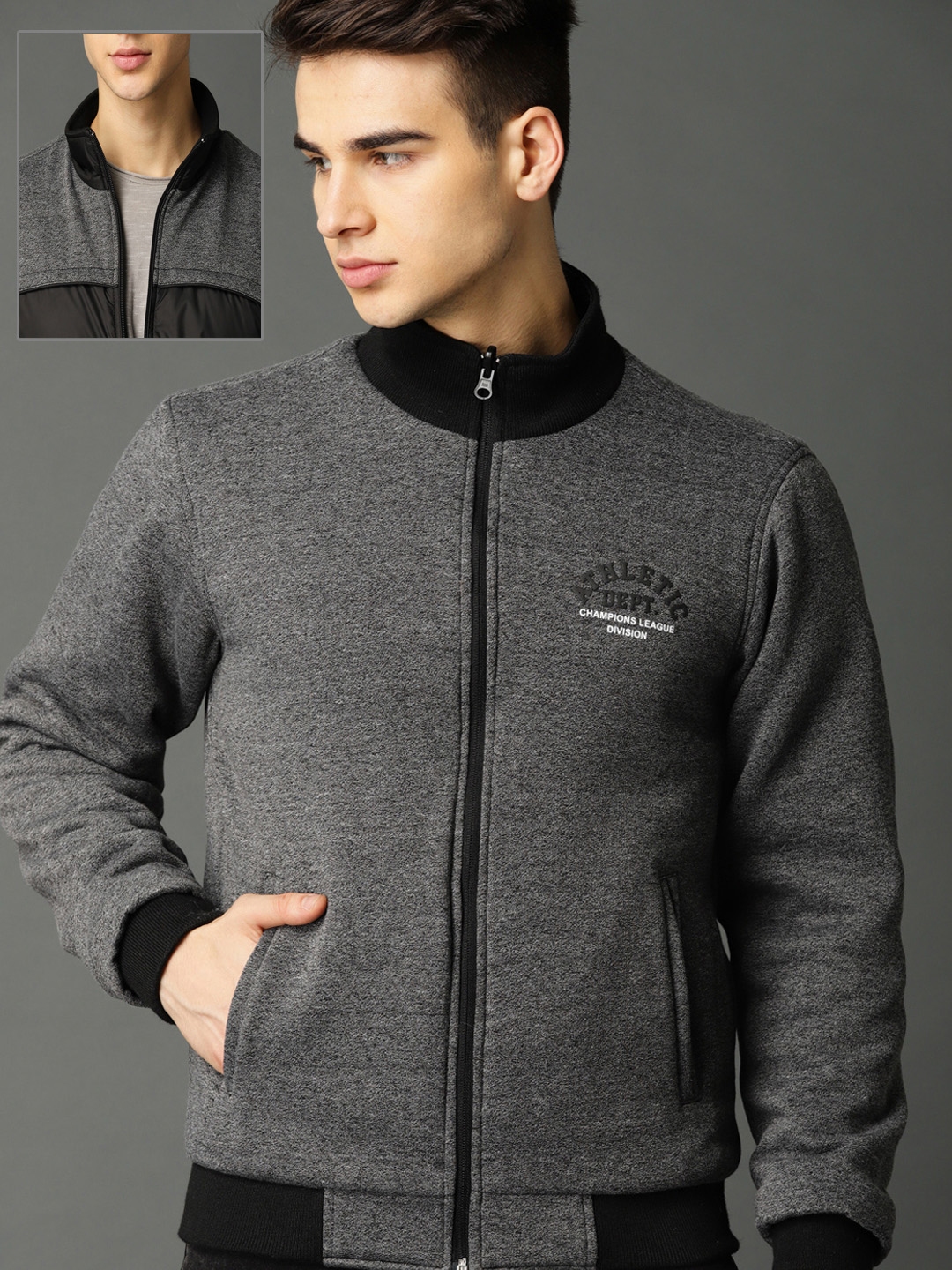 reversible jacket myntra