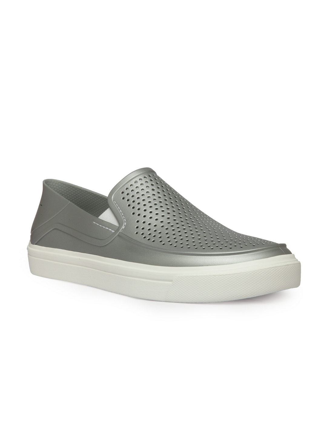 Buy Crocs Women Grey Slip On Sneakers 